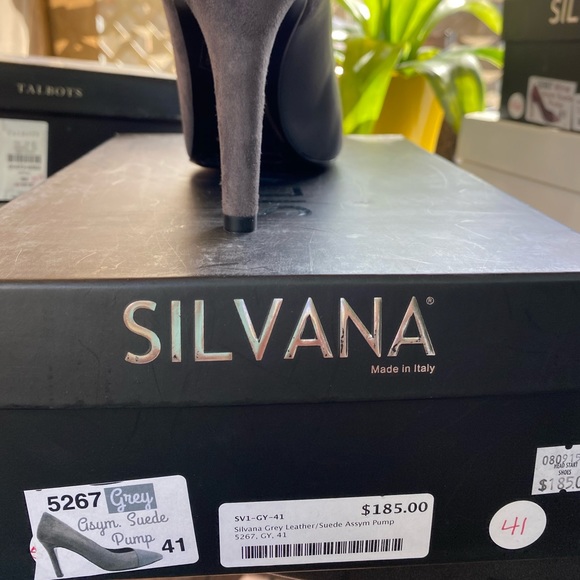 Gray Suede Pump - Picture 2 of 2